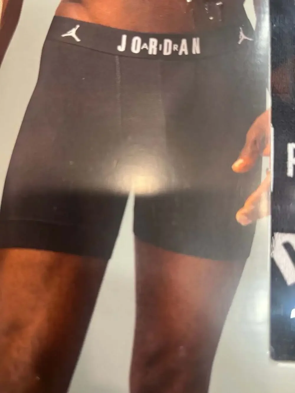 Jordan Flight Cotton Stretch Men's 2-Pack Boxer Briefs Black Medium JM0623-023